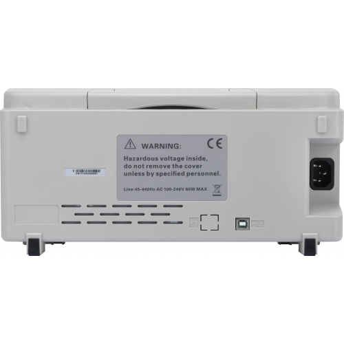 Digitálny osciloskop 4-kanálový, generátor