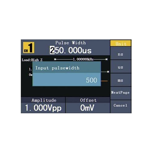 Generátor funkcií 2-kanálový, šum, pulz, obdĺžnikový, sínusový