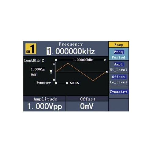 Generátor funkcií 2-kanálový arbitrárne, šum, pulz, obdĺžnikový, sínusový