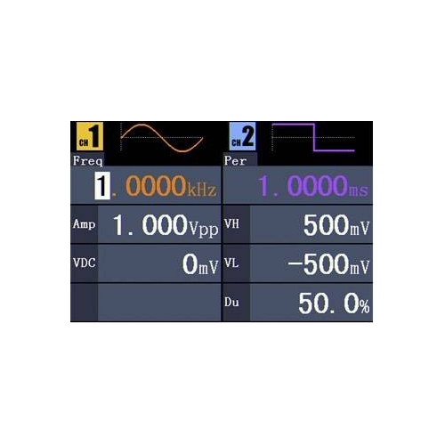 Generátor funkcií 2-kanálový arbitrárne, šum, pulz, obdĺžnikový, sínusový