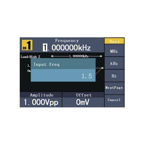 Generátor funkcií 2-kanálový arbitrárne, šum, pulz, obdĺžnikový, sínusový