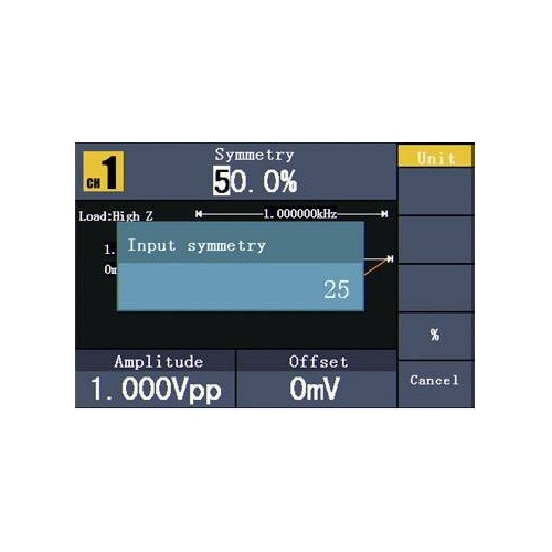 Generátor funkcií 2-kanálový arbitrárne, šum, pulz, obdĺžnikový, sínusový