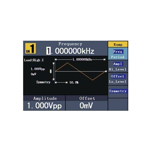Generátor funkcií 2-kanálový arbitrárne, šum, pulz, obdĺžnikový, sínusový