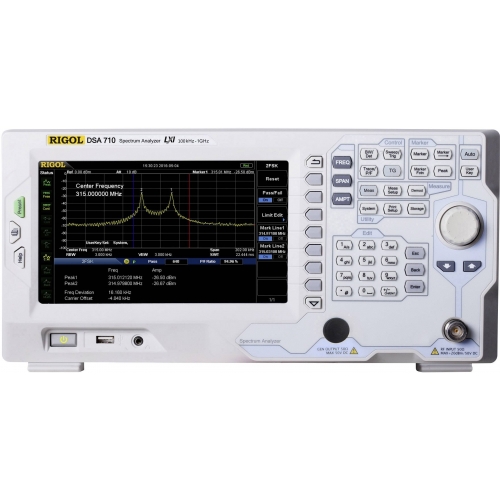 Spektrálny analyzátor 100 kHz - 500 MHz