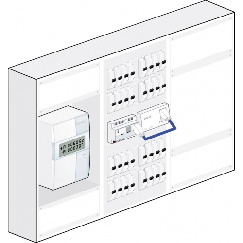Powerline adaptér na DIN lištu 1.2 GBit/s